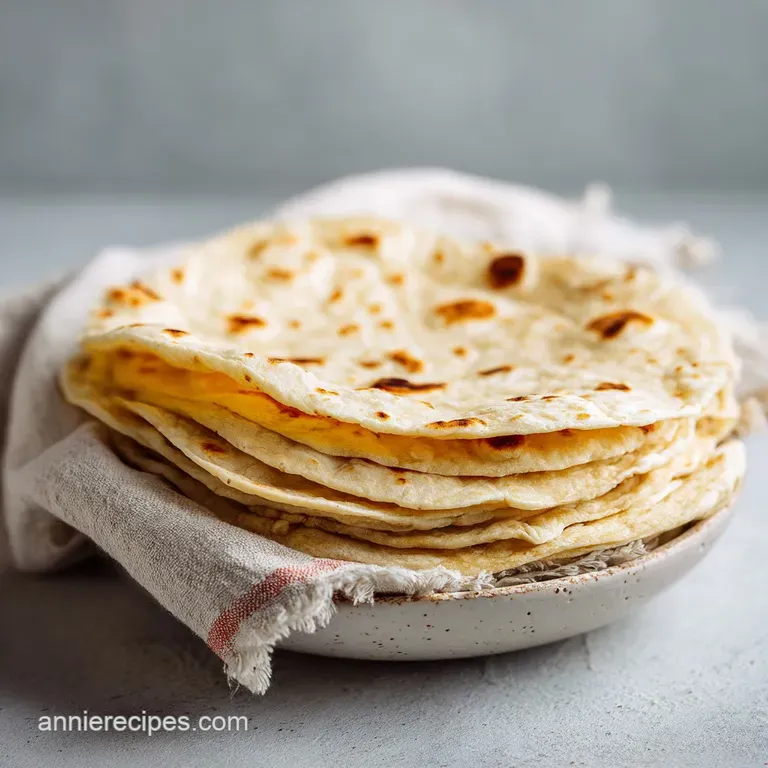 Homemade Flour Tortillas: Soft and Pliable