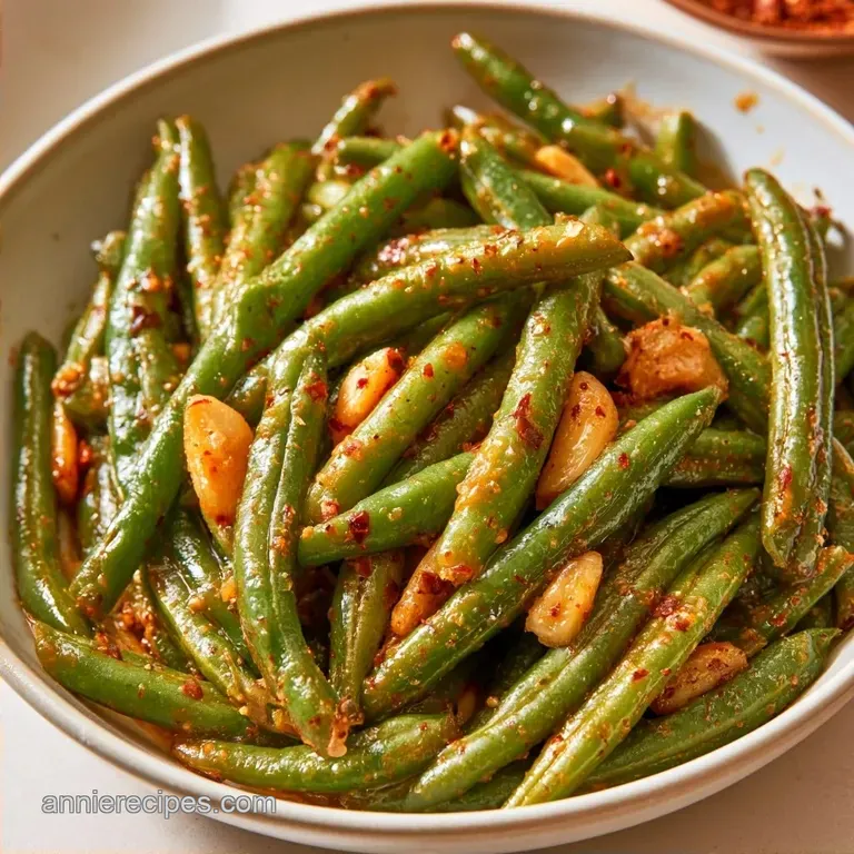 Savory Soy Garlic Canned Green Beans