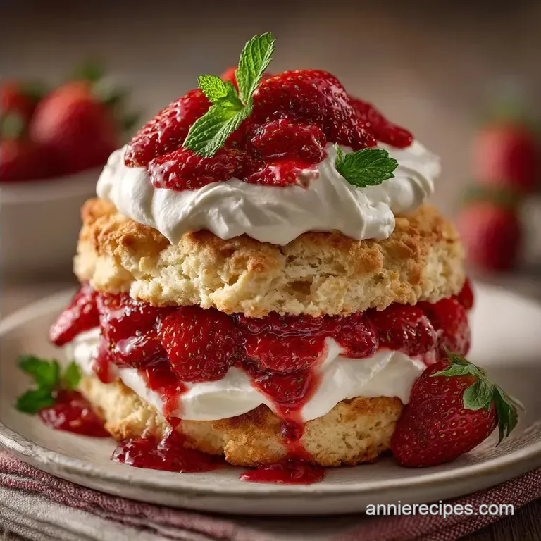 Summer Strawberry Shortcake: Buttery and Light