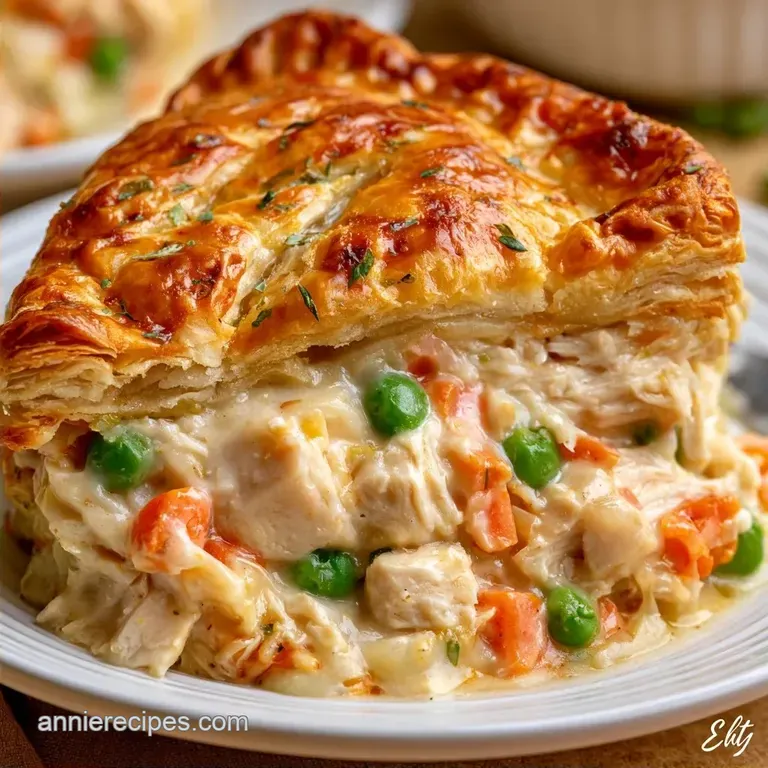 Creamy Thanksgiving Turkey Pot Pie