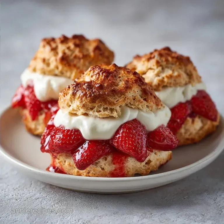 Strawberry Shortcake Biscuits: Traditional and Fluffy